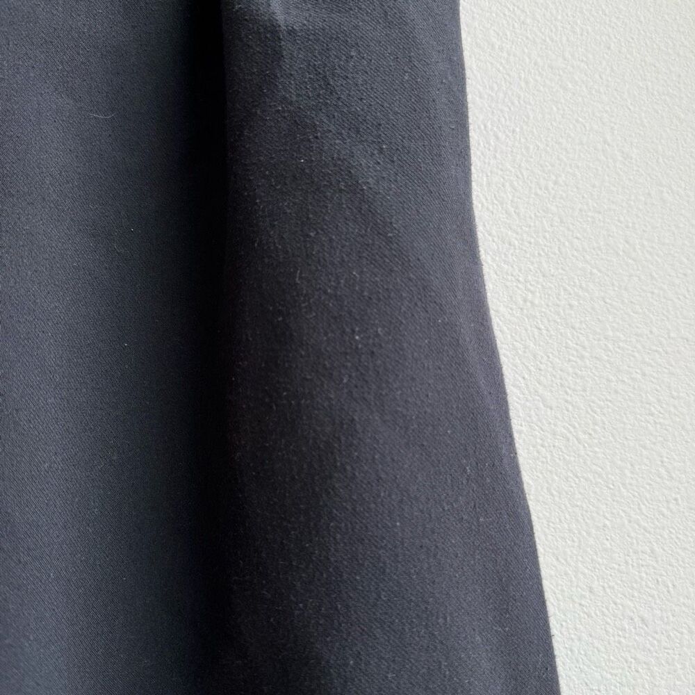 ✨$5/$25 Abercrombie & Fitch Black Wide Straight Leg Trouser Pants Size 27/4 LONG - Picture 8 of 11